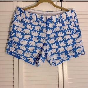 Tusk in Sun Callahan shorts